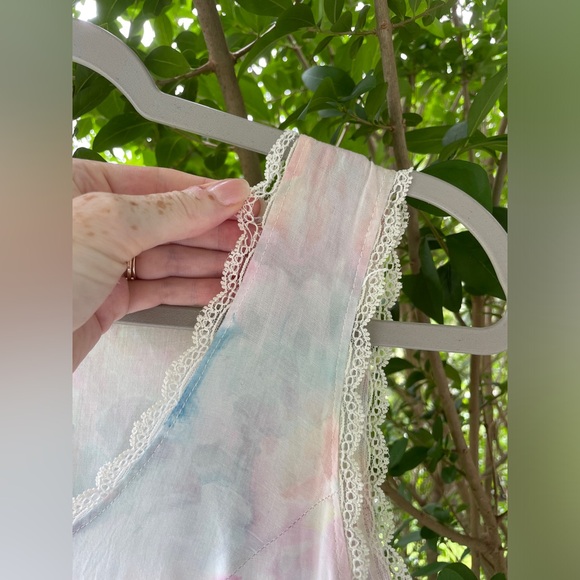 Fairground Dreams: One of a Kind Ice Dyed Vintage Dress - Pastels - XS/S - Picture 4 of 16